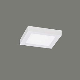 P323400B ACB Iluminacion Sky потолочный или настенный светильник квадратной формы белого цвета