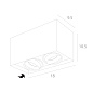A5654PL-2GY Arte Lamp Pictor точечный накладной светильник GU10 2х50W — фото 3