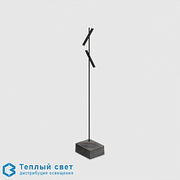 kr963122 Kreon Esprit двойной напольный светильник черного цвета