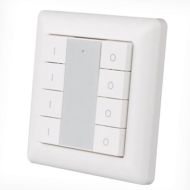 021370 Панель Knob SR-KN 9550K 8-UP White Arlight (KNX, DIM)