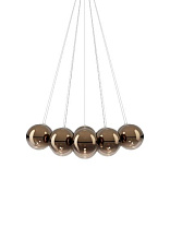 RANDOM CLOUD PENDANT 14 LIGHTS D.28 CM / BRONZE  2700K CE