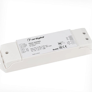 025029 Диммер SMART-DIM 105 Arlight (12-48V, 15A, TRIAC)