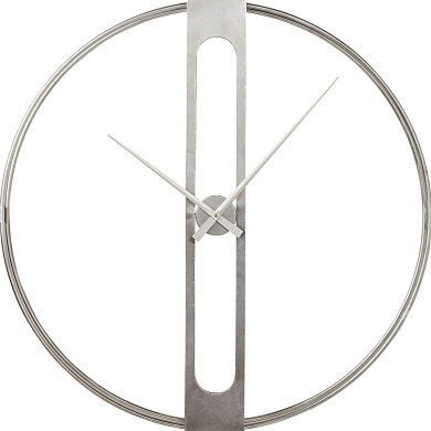 61472 Зажим для настенных часов, серебро Ø107см Kare Design