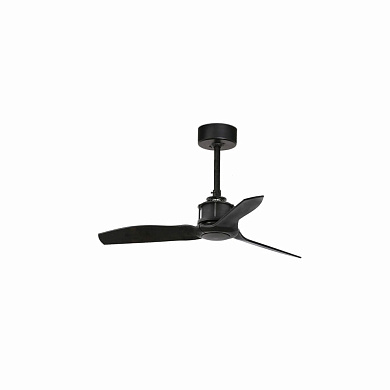 33424WP Faro JUST FAN Matt black ceiling fan with DC motor 81cm SMART люстра-вентилятор матовый черный