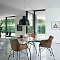 0945009 Kartell Bellissima SP современная люстра матовый чёрный — фото 5