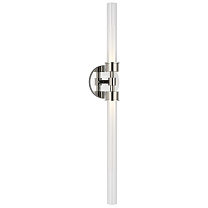 Linger Wall/Bath 2-Light Vanity polished nickel 3000K 90 CRI