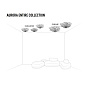Slamp Aurora PL L современный потолочный светильник белый AURCL00WHT00000000EU — фото 2