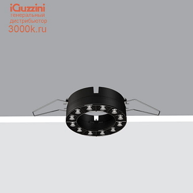 QS90 Blade R downlight iGuzzini MInimal Ø 125 - Flood beam - LED