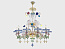 Classici Veneziani Люстра ручной работы из муранского стекла Sogni Di Cristallo PID446080