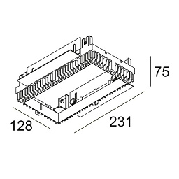 202 71 95 02 HP Delta Light OPTIONS МИНИ-ГРИД В 2 МОНТАЖНЫХ КОМПЛЕКТАХ HP
