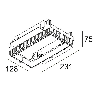 202 71 95 02 HP Delta Light OPTIONS МИНИ-ГРИД В 2 МОНТАЖНЫХ КОМПЛЕКТАХ HP