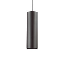 158723 Ideal lux Look подвесной светильник цилиндрической формы черного цвета
