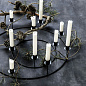 205340860 House Doctor Candle Light Therapy Подставка для свечей Ring S, черная — фото 3
