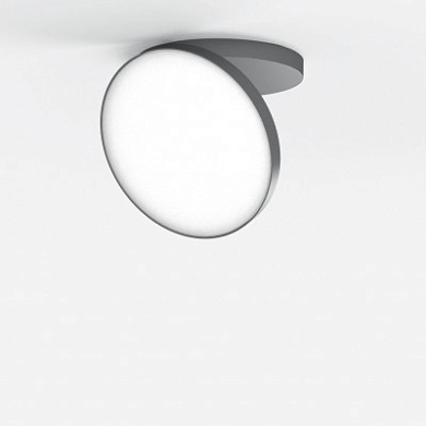 Rotaliana Venere W1 PL LED круглый светильник для стены или потолка графит 1VEW100020HL0