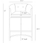 2763 Calvin Counter Stool Arteriors акцентный стул — фото 2