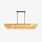 Потолочный светильник Villanova 2 Rectangular Chandelier Bella Figura CL456-RECT — фото 7
