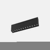 Ceiling fixture Bento Surface 12 LEDS 24.4W 3000K CRI 90 PHASE CUT Black IP23 1744lm