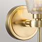 Настенный светильник Gunnislake Elstead BATH-GUNNIS1-BB шлифованная латунь — фото 4