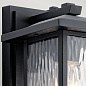 Настенный уличный светильник Cappanna Kichler KL-CAPPANNA-S-BKT текстурированный черный — фото 7