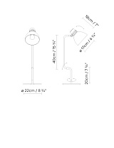 BLUX SYSTEM T40 BLACK; BLUX SYSTEM T40 RED; BLUX SYSTEM T40 BEIGE LED 10W (E27) D 5,7; BLUX SYSTEM T40 BRASS; BLUX SYSTEM T40 COPPER