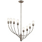 Hatton 8 Light Chandelier Classic Pewter люстра 52255CLP Kichler — фото 2