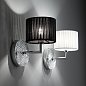 Настенный светильник Diamond&Swirl Fabbian, хром глянцевый D82D01 02 — фото 2