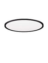 Triac Dimmable Sandy Black Metal, Aluminium & Acrylic LED 55Watt 220-240Volt 4661Lm IP20 2700-3000K CCT by Dip Switch Light Up & Down D:60 H:5 cm