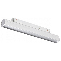358617 Novotech Flum 23mm магнитный трековый светильник линейного типа белого цвета для системы 48V