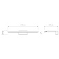 1374041 Mondrian 400 LED Astro lighting подсветка для картин матовый чёрный — фото 5