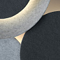 549173/14 Vibia Puck Wall Art настенный светильник серый — фото 5