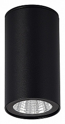 SL9514.402.01 ST-Luce Tubo накладной потолочный цилиндрический светильник черного цвета