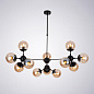 A1664SP-12BK Arte Lamp 1664 люстра на штанге E14 12х40W — фото 1