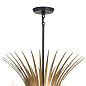 Baile 10 Light Chandelier Natural Brass and Black люстра 52459BK Kichler