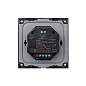 028433 Arlight Панель SMART-P99-DIM-G-IN Black (230V, 1.5A, 0/1-10V, Rotary, 2.4G) — фото 2