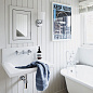 Настенный светильник Huguenot Lake Feiss FE-HUGOLAKE1BATH полированный хром — фото 1
