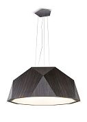 Crio D81 Fabbian подвесной светильник LED - Dark wood colour D81A17