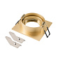 1007331 SLV NEW TRIA® 68 mount. ring square r.gold монтажное квадратное кольцо — фото 2