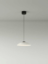 HEADHAT PLATE CIRCULAR METAL CANOPY BLACK SURFACE (NOT DIMMA