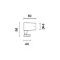 Q689 Palco InOut iGuzzini Outdoor floodlight - Warm White  LED - Spot — фото 1