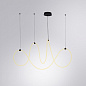 A2850SP-80BK Arte Lamp Klimt подвесной светильник LED 1х55W 8000Lm 3000K — фото 1
