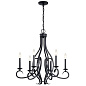 Ania 6 Light Chandelier Black люстра 52240BK Kichler — фото 1