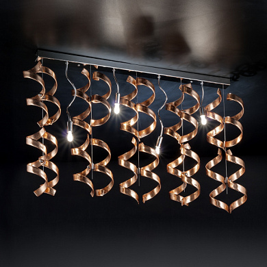 Metal Lux Astro SP 4L современная люстра на 4 лампы хром; медь 206.254.14