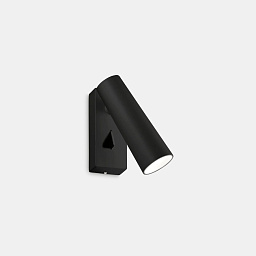 281001 Ideal lux Pipe настенный светильник цилиндрической формы черного цвета