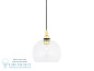 Leith Подвесной светильник из светодиодного стекла Mullan Lighting MLBP033ANTBRSCL