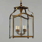 CL0132.BR.SE Littleton Lantern, Brass, 4 Lights