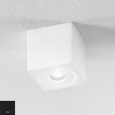 Da Do Icone Накладной спот Beam, Cube, Square черный i-c-0315