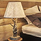 128207 Ideal Lux CHALET TL1 настольная лампа ситцевое дерево — фото 2