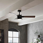 52" Pillar Fan Satin Black люстра-вентилятор 300314SBK Kichler — фото 2