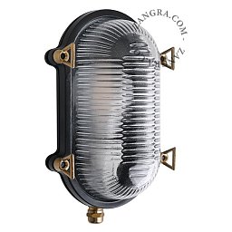 Настенный светильник Zangra 125 IP64 латунный