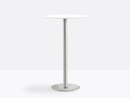 Inox Круглый высокий стол Pedrali PID230103
